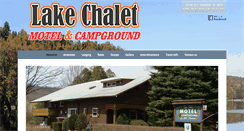 Desktop Screenshot of lakechalet.com